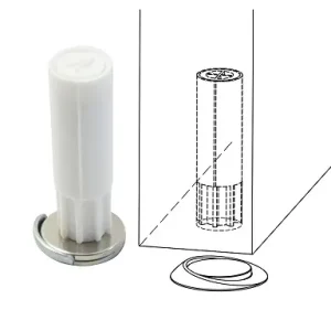 Seizoensaanbieding Fermaporta magnetico stoppino mod. 1 VERUM Ghidini 4150